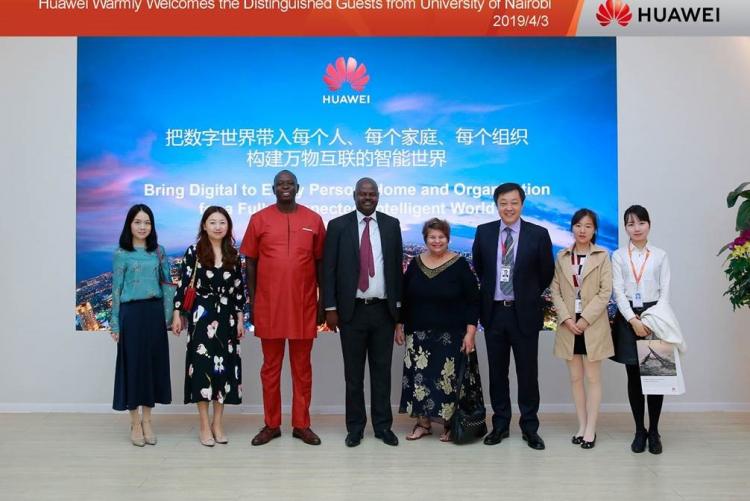 UoN visit to Huawei China