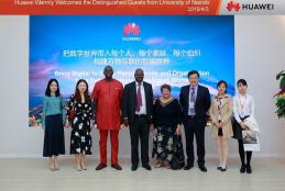 UoN visit to Huawei China